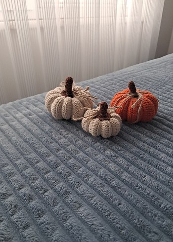 Örgü Kabak Dekorasyon Seti - Görsel 2