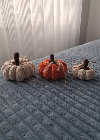 Örgü Kabak Dekorasyon Seti - Görsel 6