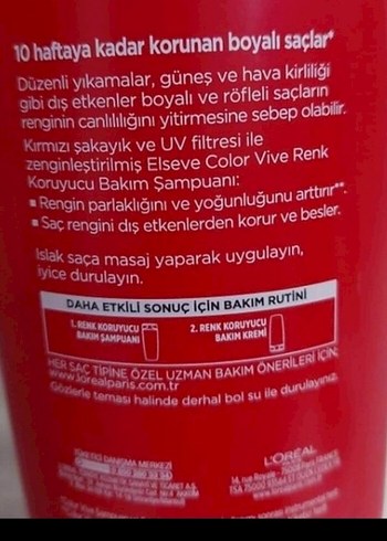  Beden Renk 2023 ÜRETİM 3 ADET 400ml ELSEVE ŞAMPUAN