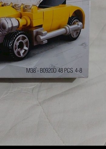 Diğer Sluban Builder Sarı Lego Araba Seti