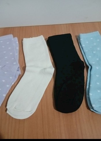 Beden Renk 5 ADET BAMBU LİFLİ ÇORAP + CAMBU 2'Lİ YAĞDANLIK