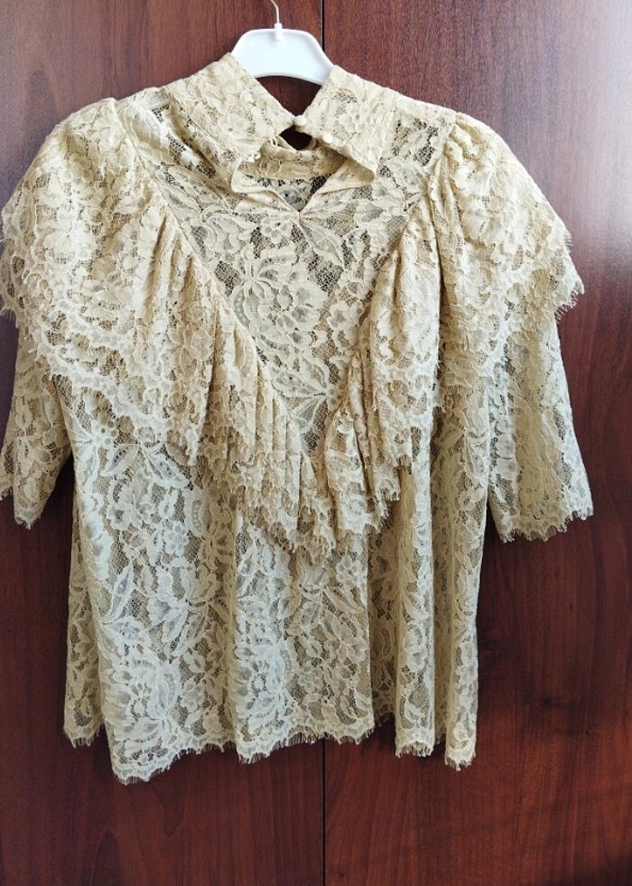 Dantel bluz - Görsel 2