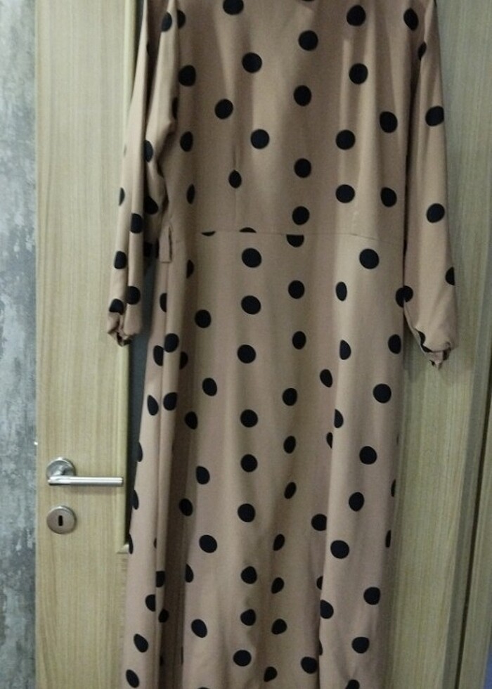 Puantiyeli elbise - Görsel 2