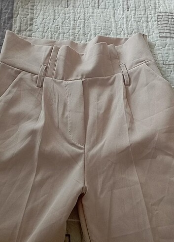 Zara Bej kumaş pantolon 