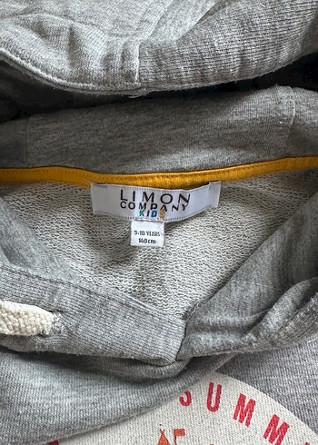 Erkek çocuk Gri Kapüşonlu Baskılı Sweatshirt - Görsel 3