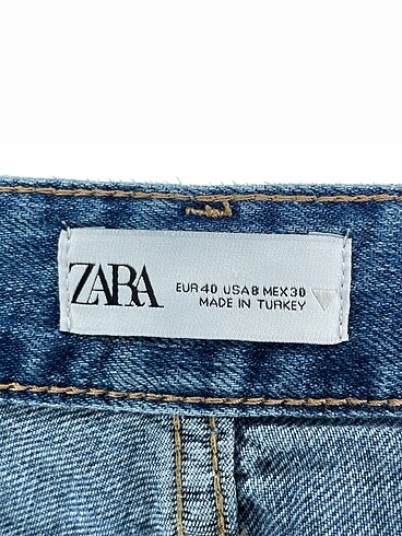 40 Beden mavi Renk Zara Jean / Kot %70 İndirimli.