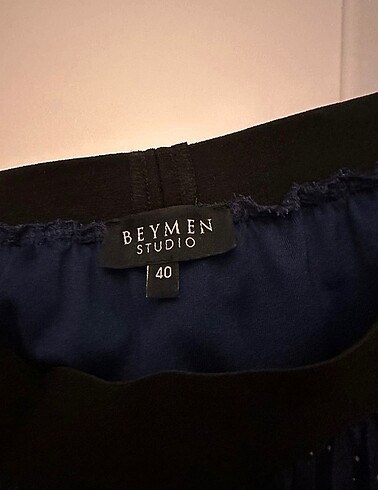 Beymen Piliseli astarlı etek