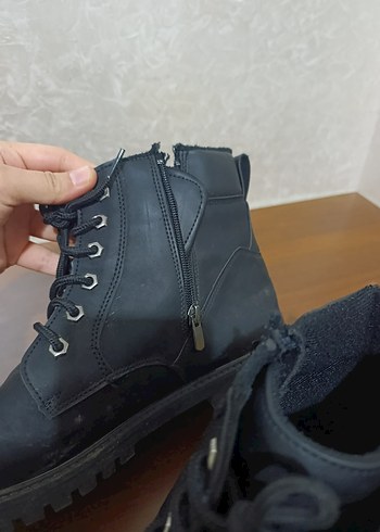 Siyah Fermuarlı erkek bot - Görsel 4