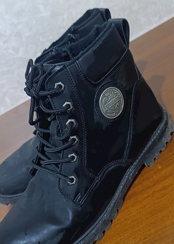 Siyah Fermuarlı erkek bot - Görsel 2