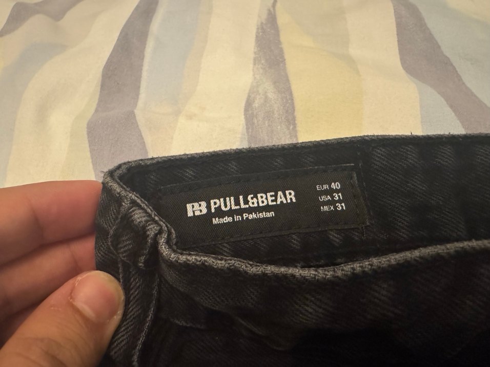 Pull and Bear Baggy Erkek Jean - Görsel 3