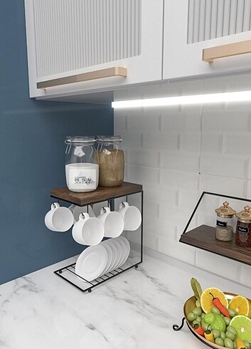 Kahve fincanlığı yerleştirme standı 