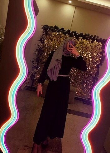 Siyah abiye elbise