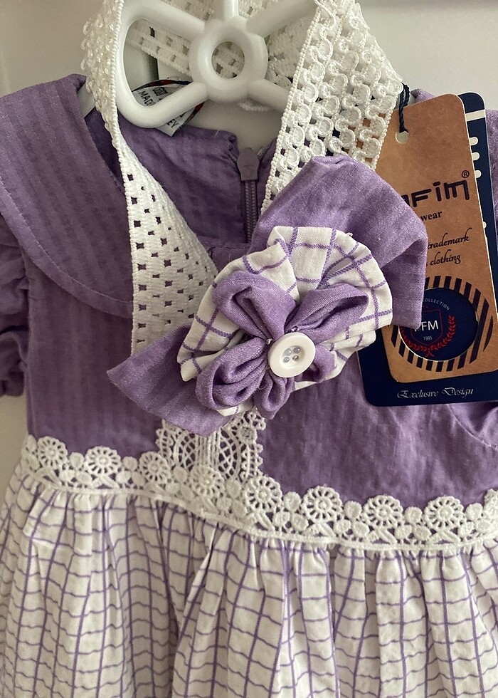 Mor elbise - Görsel 2