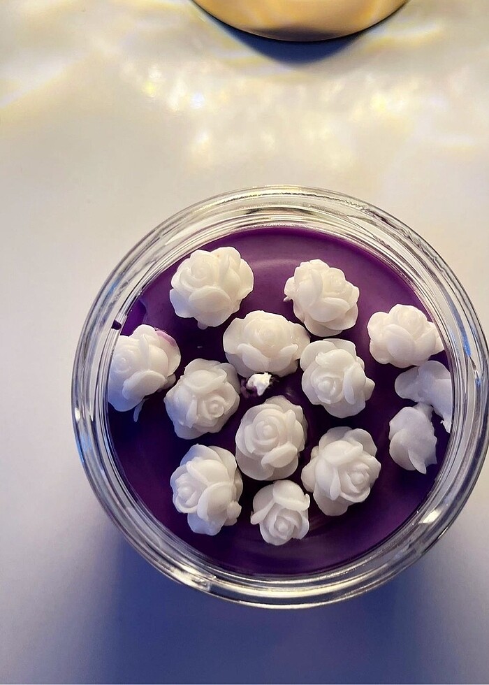 El Yapım Kavanoz Mum - Görsel 3