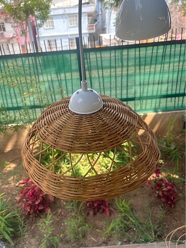  Beden camel Renk Rattan avize