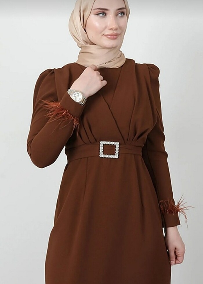 Tesettür elbise - Görsel 2