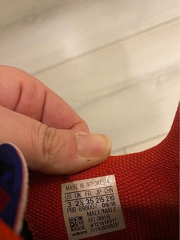 35 Beden lacivert Renk Adidas krampon