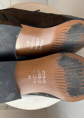 Erkek Siyah Rugan Klasik Ofis Ayakkabısı - Görsel 3