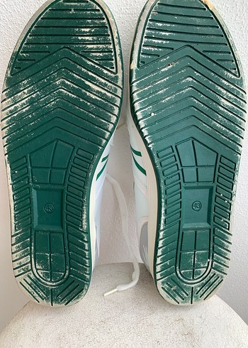 Lacoste Beyaz Bağcıklı erkek Spor Ayakkabı, 43 No - Görsel 4