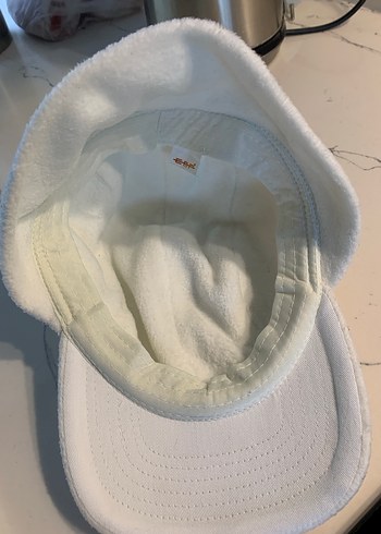 Beyaz Kadın Polar Şapka,  54 No, ŞIK - Görsel 7