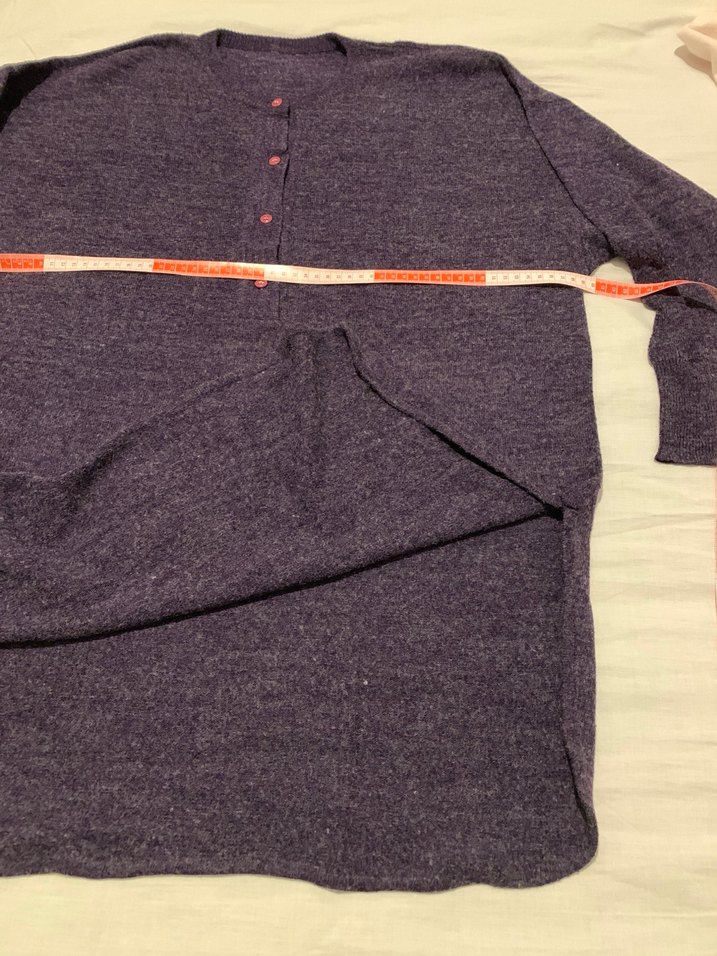 Mor Kadın Yün Kazak Uzun Kollu,tunik - Görsel 5