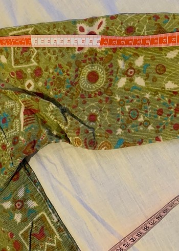 Bohem Çok Renkli Uzun Kollu Gömlek - Görsel 3