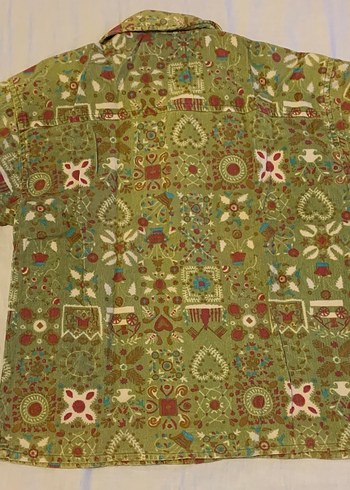 Bohem Çok Renkli Uzun Kollu Gömlek - Görsel 2