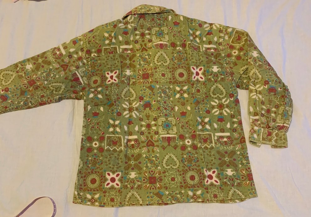 Bohem Çok Renkli Uzun Kollu Gömlek - Görsel 2