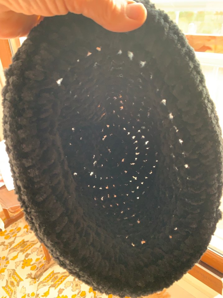 Siyah Örgü Kadın Yün Şapka - Görsel 3