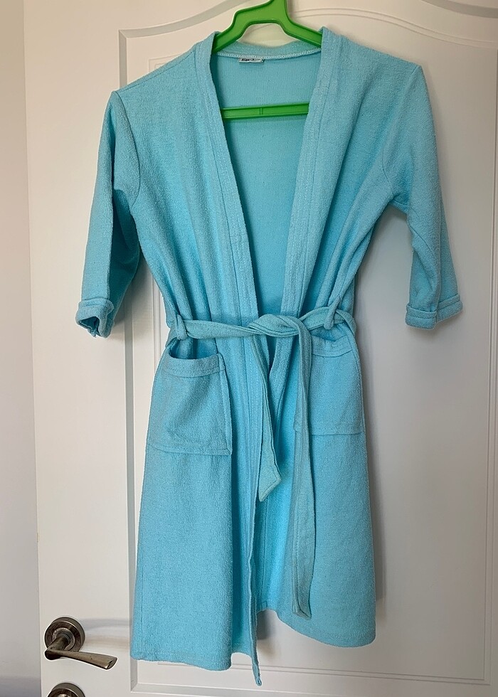 Çocuk bornoz, denize, havuza. - Görsel 2