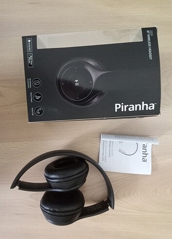 Piranha Katlanabilir Bluetooth kulaklık kulaküstü