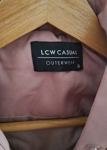 LC Waikiki Bej Kapüşonlu Peluş Kadın Ceket