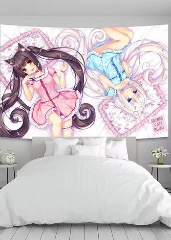 Ikea Nekopara duvar halısı