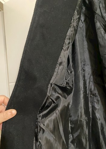 Siyah Uzun Klasik Kaban - Görsel 2