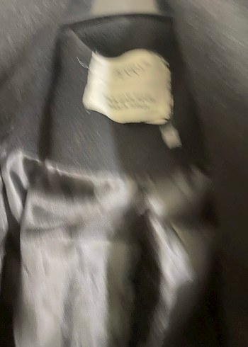 Siyah Uzun Klasik Kaban - Görsel 3