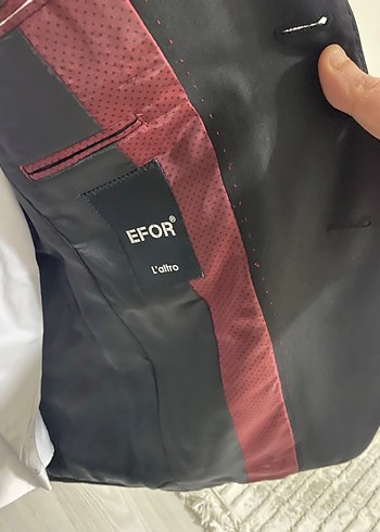 Efor Düğmeli Siyah Erkek Takım Ceketi - Görsel 2