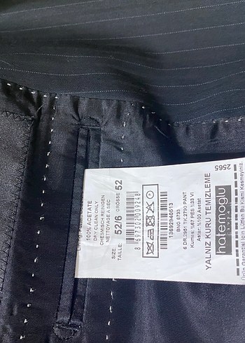 Hatemoğlu Siyah Erkek Ofis Takım Elbise - Görsel 4