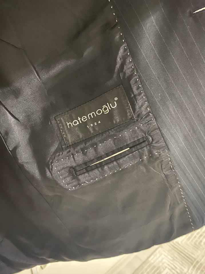 Hatemoğlu Siyah Erkek Ofis Takım Elbise - Görsel 2