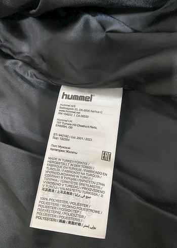 Hummel Siyah Kapüşonlu Erkek Şişme Yelek - Görsel 4