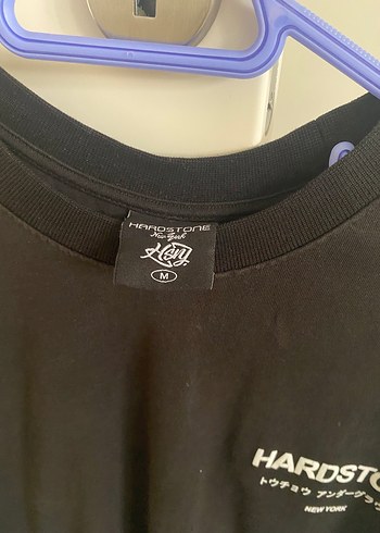 Siyah Hardstone Baskılı Erkek Tişört - Görsel 3