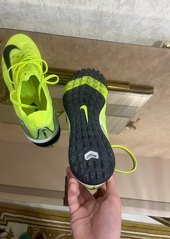 Nike Sarı Erkek Futbol Ayakkabısı Velcro Bantlı - Görsel 4