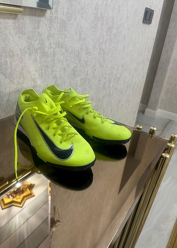 Nike Sarı Erkek Futbol Ayakkabısı Velcro Bantlı - Görsel 3