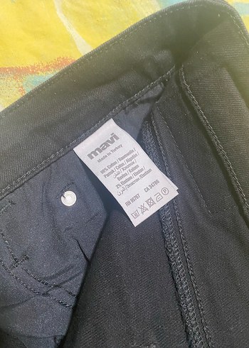 Mavi Siyah Kemerli erkek Kumaş Pantolon - Görsel 5