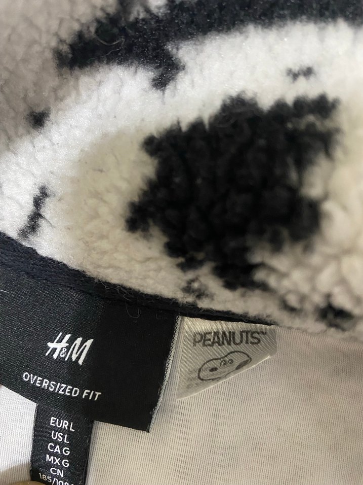 Erkek Gri Örgü Baskılı Salaş Kazak - Görsel 3