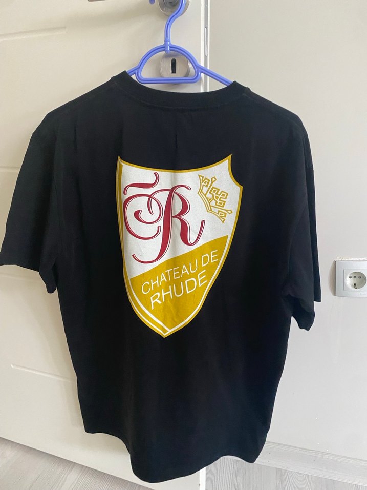 Siyah Baskılı Erkek Tişört - Görsel 2