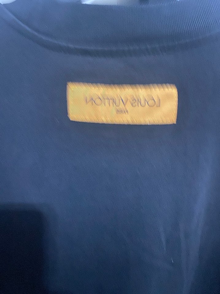 Lous vuıtton Yeşil Baskılı Erkek Tişört - Görsel 2