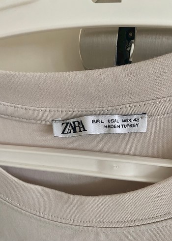 Bej Kısa Kollu Erkek Tişört - Görsel 2