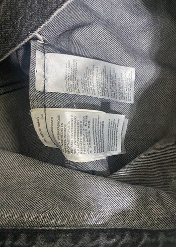 CALVİN KLEIN Düğmeli Siyah Erkek Denim Ceket - Görsel 6