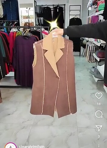 Nubuk yelek 