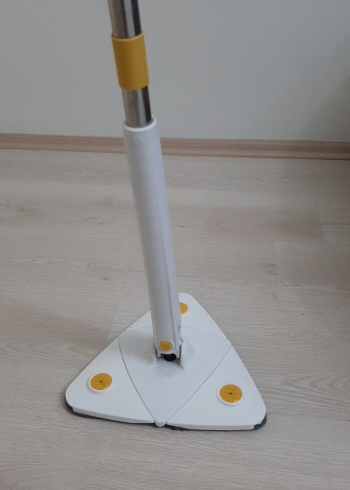 Üçgen mop yedek bezli - Görsel 3